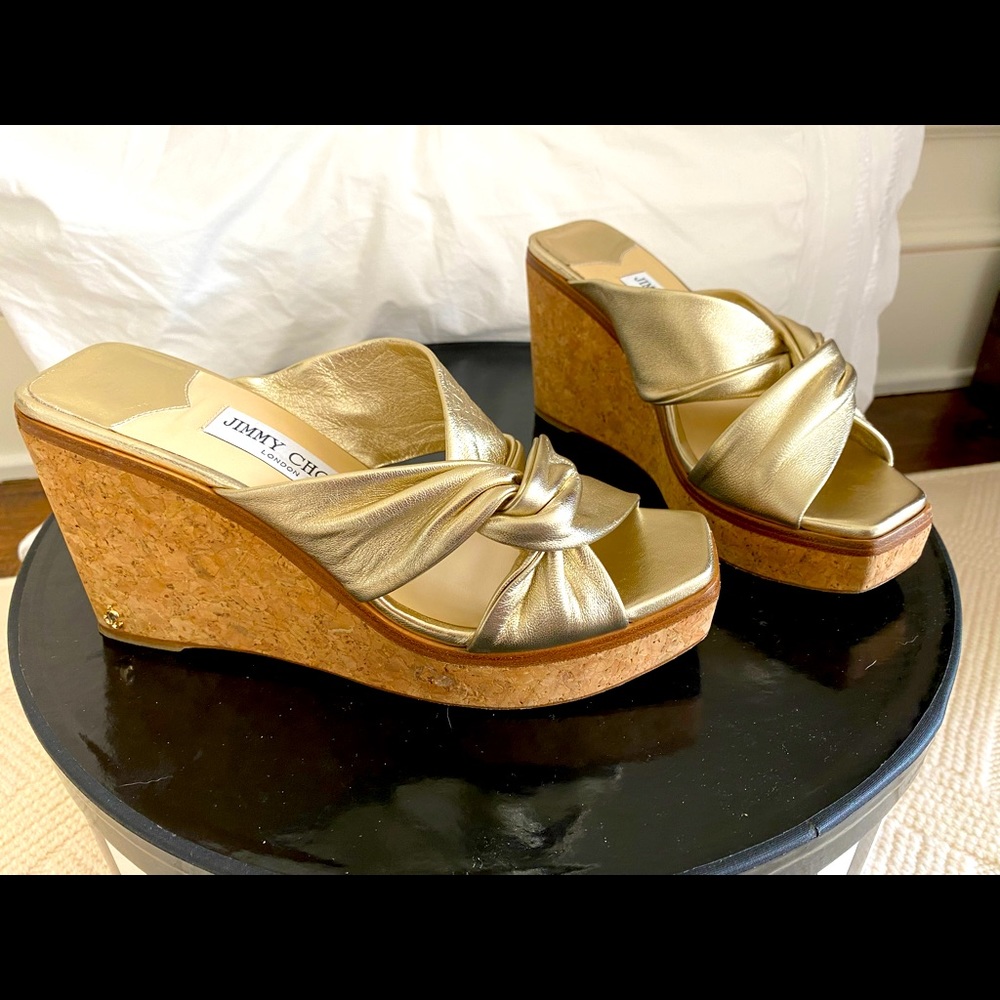 Elegant Jimmy Choo Wedges